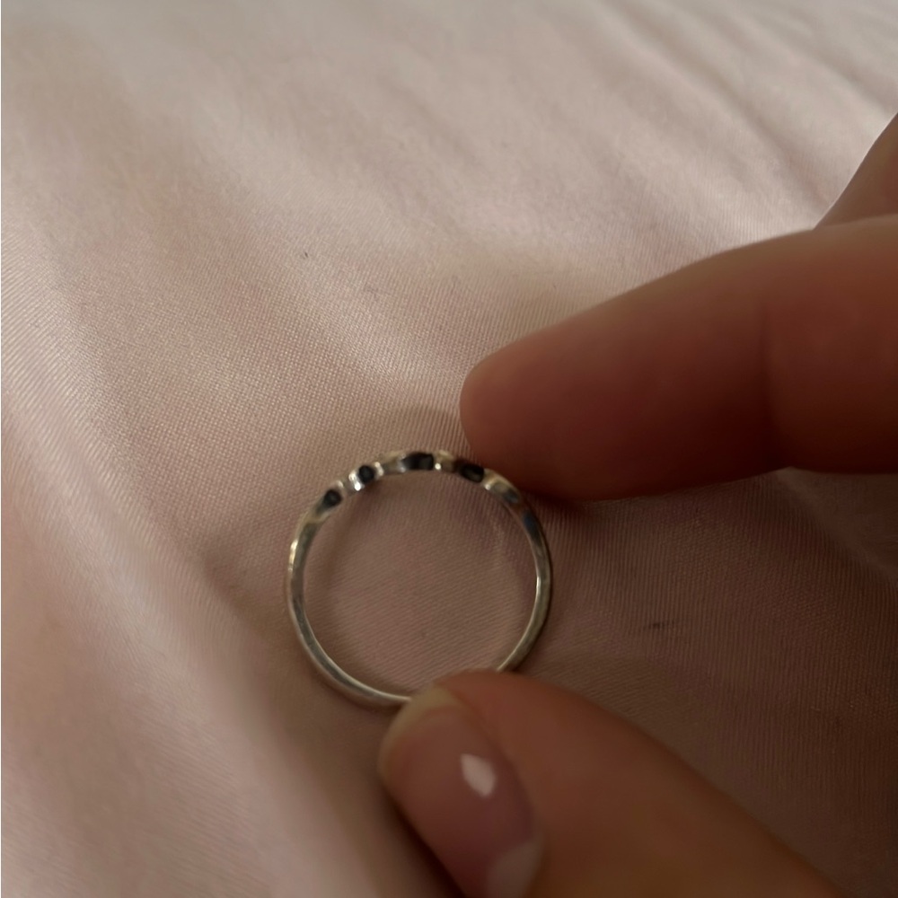 James Avery Silver "Love" Script Ring - image 3